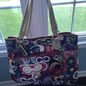 Multicolor Coach Bag